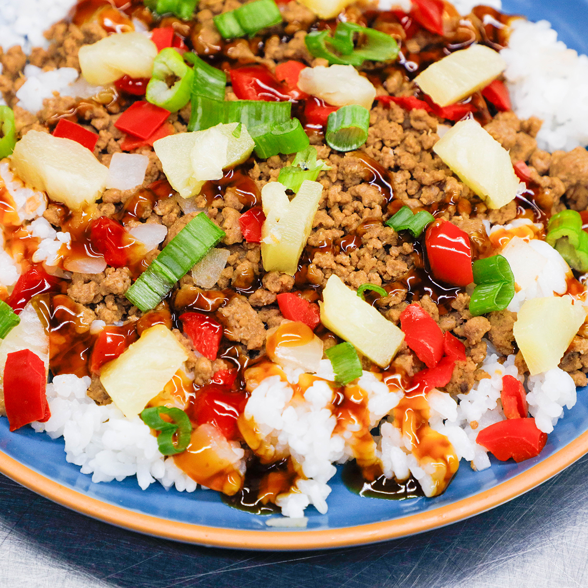 Hawaiian Burger Bowl