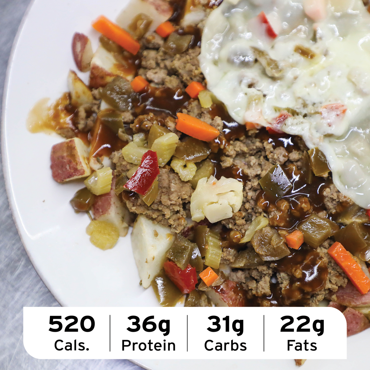 Italian Beef Burger Bowl