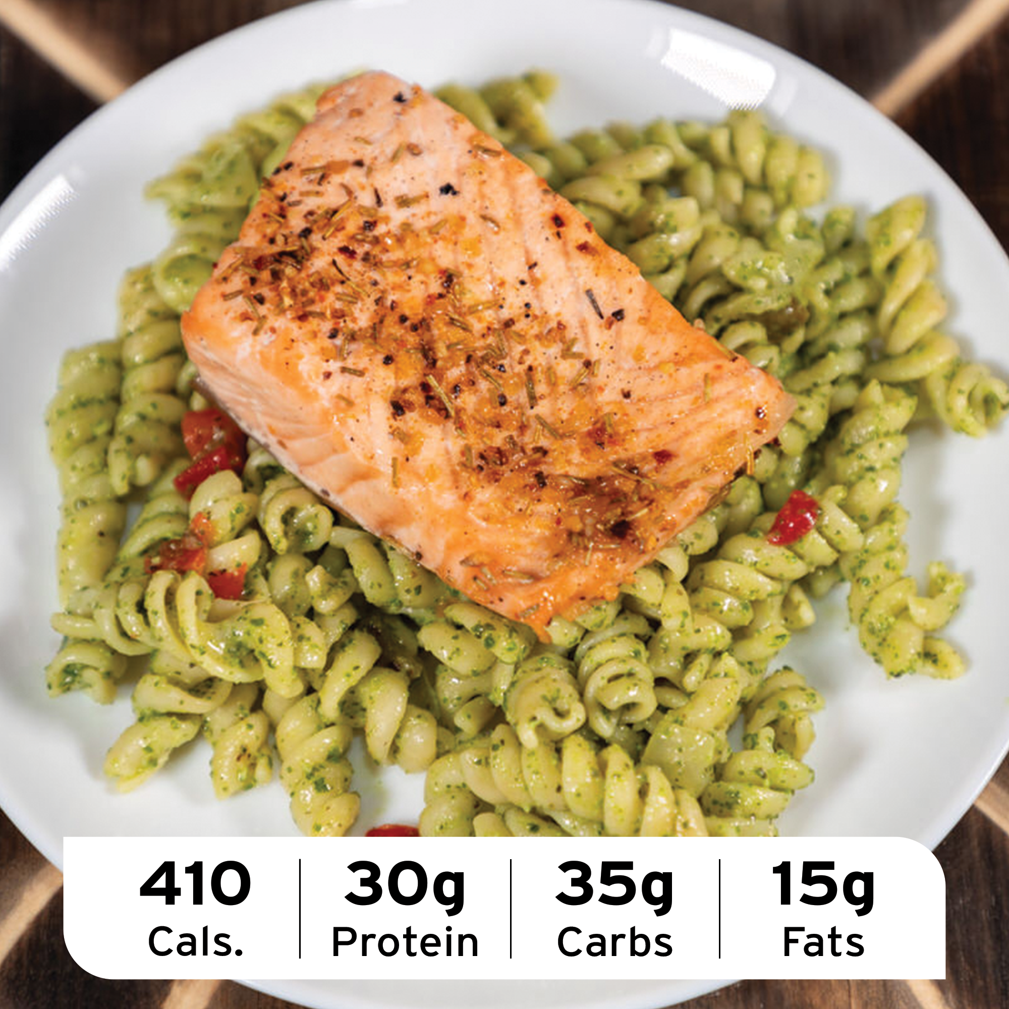 Salmon Pesto Pasta