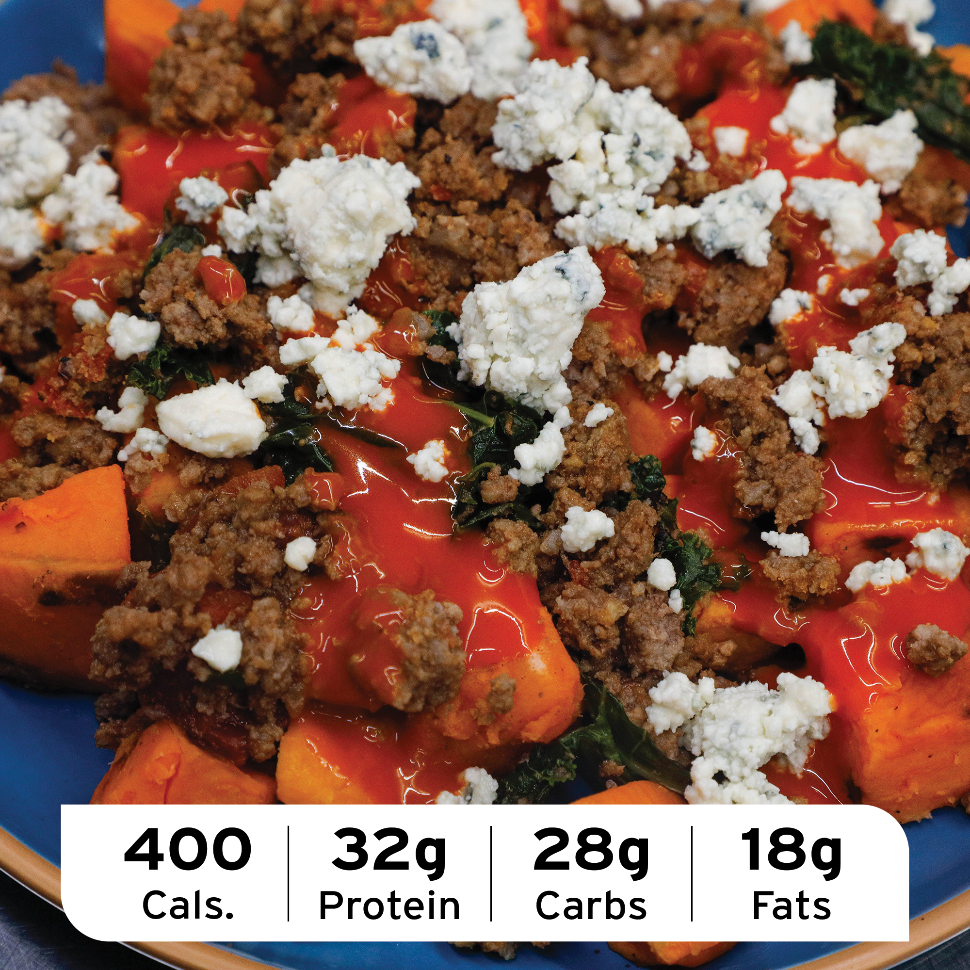 Buffalo Blue Burger Bowl